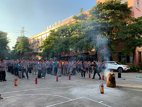 【安全记心间,防患于未然】壹号娱乐自动化2021年下半年消防演练活动顺利举办!